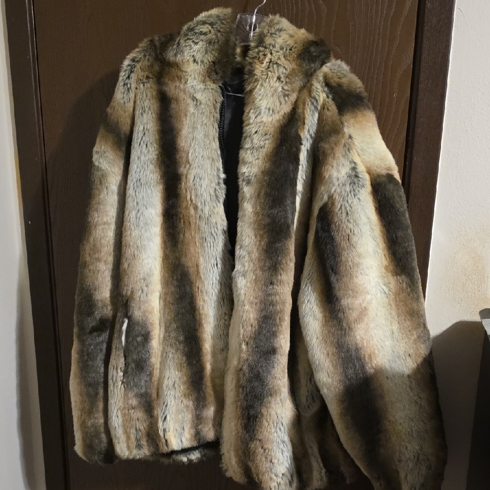 Fabulous Furs Black Faux Fur Coat - Picture 2 of 8